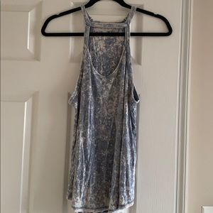American Eagle Soft & Sexy Tie Dye Cut Out Tank